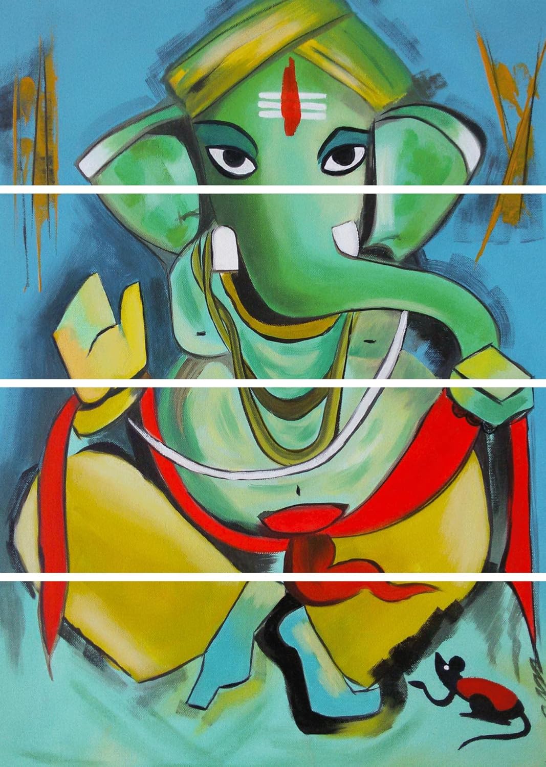 inep-b0bbpjqh7h-ganesha-tacular-4-frame-wall-art-that_ll-bless-your-walls-close-up-of-framed-ganesh-artwork-with-rich-earthy-tones-and-durable-mdf-frames..jpg